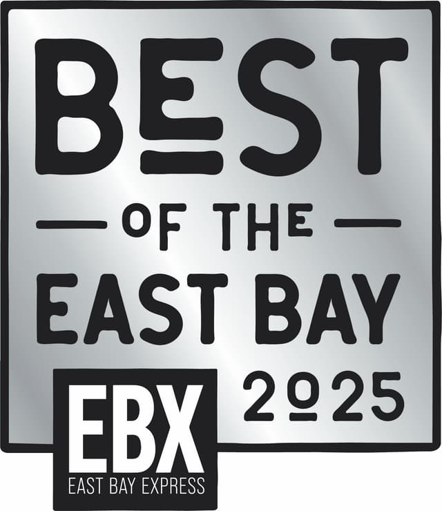 Best of the East Bay 2025 award — In Line Chiropractic voted best chiropractor in Oakland